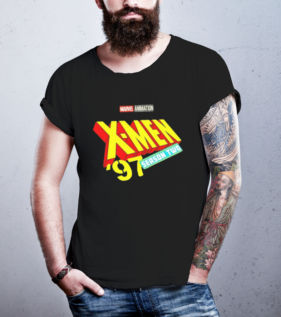X Men '97 Season Two Marvel Animation T-Shirt