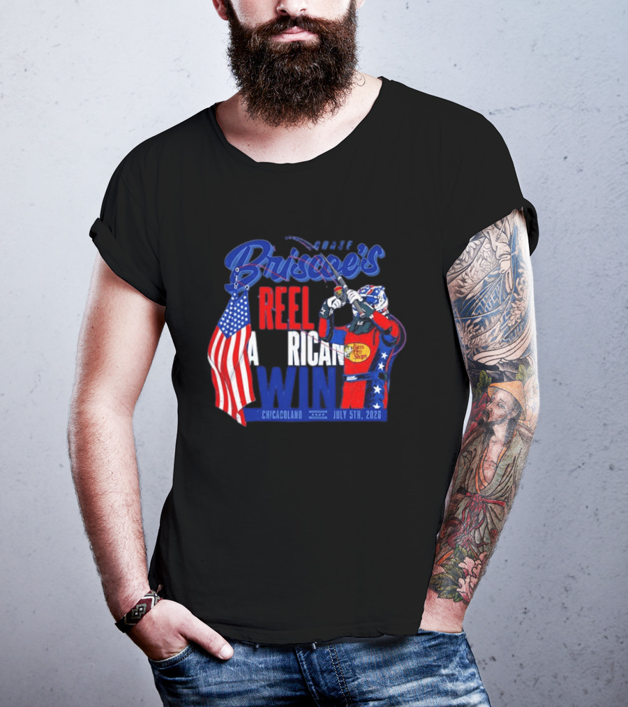 Briscoe's Reel American Win Chicagoland July 5th 2026 T-Shirt
