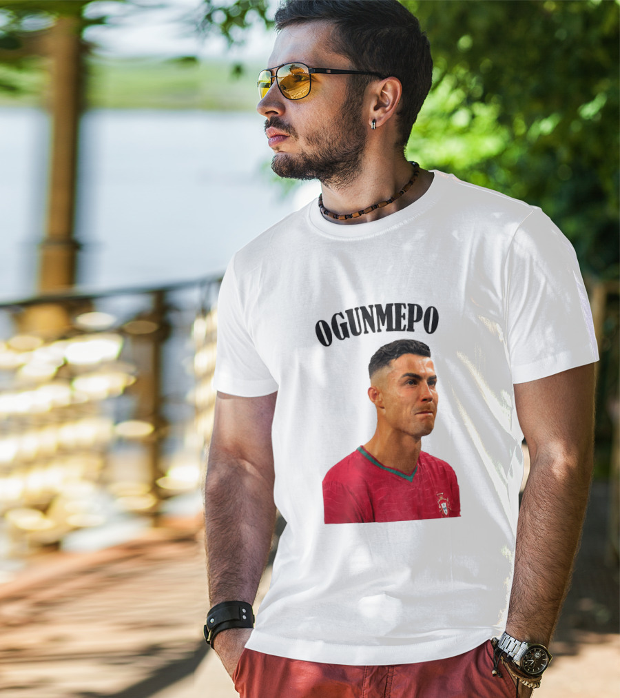 Cristiano Ronaldo Ogunmepon Portugal Soccer Star T-Shirt