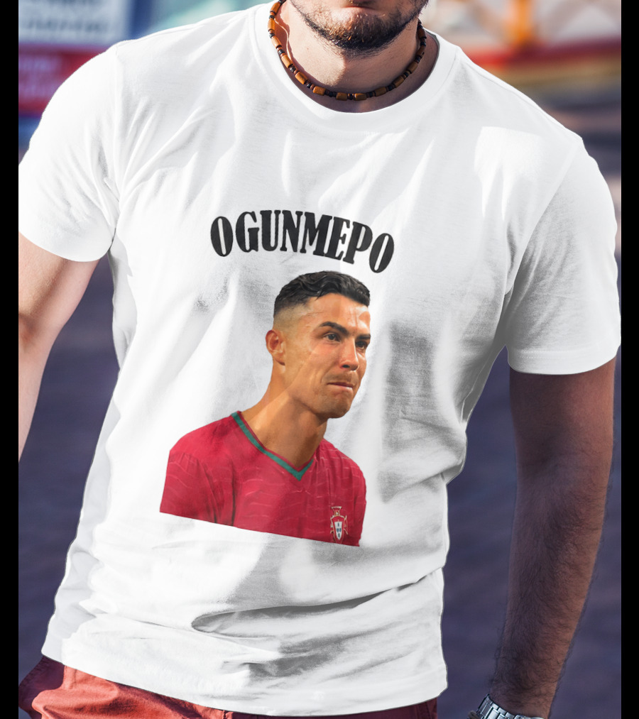 Cristiano Ronaldo Ogunmepon Portugal Soccer Star T-Shirt