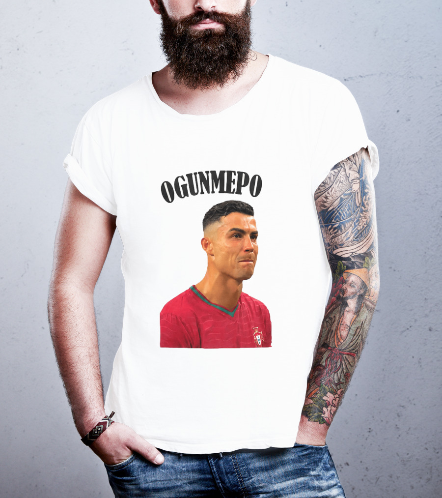 Cristiano Ronaldo Ogunmepon Portugal Soccer Star T-Shirt