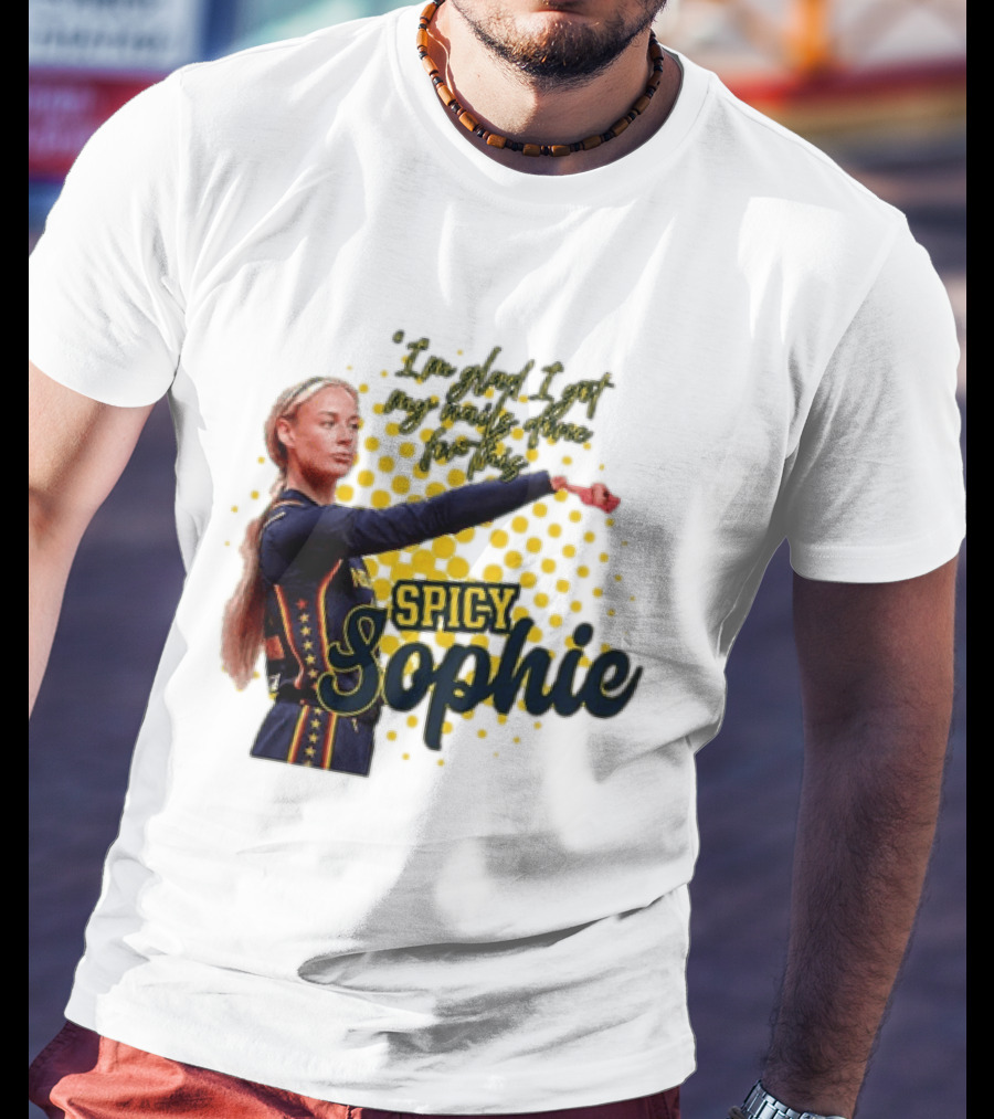 Sophie Cunningham 8 Women Basketball Spicy Sophie Point God T-Shirt