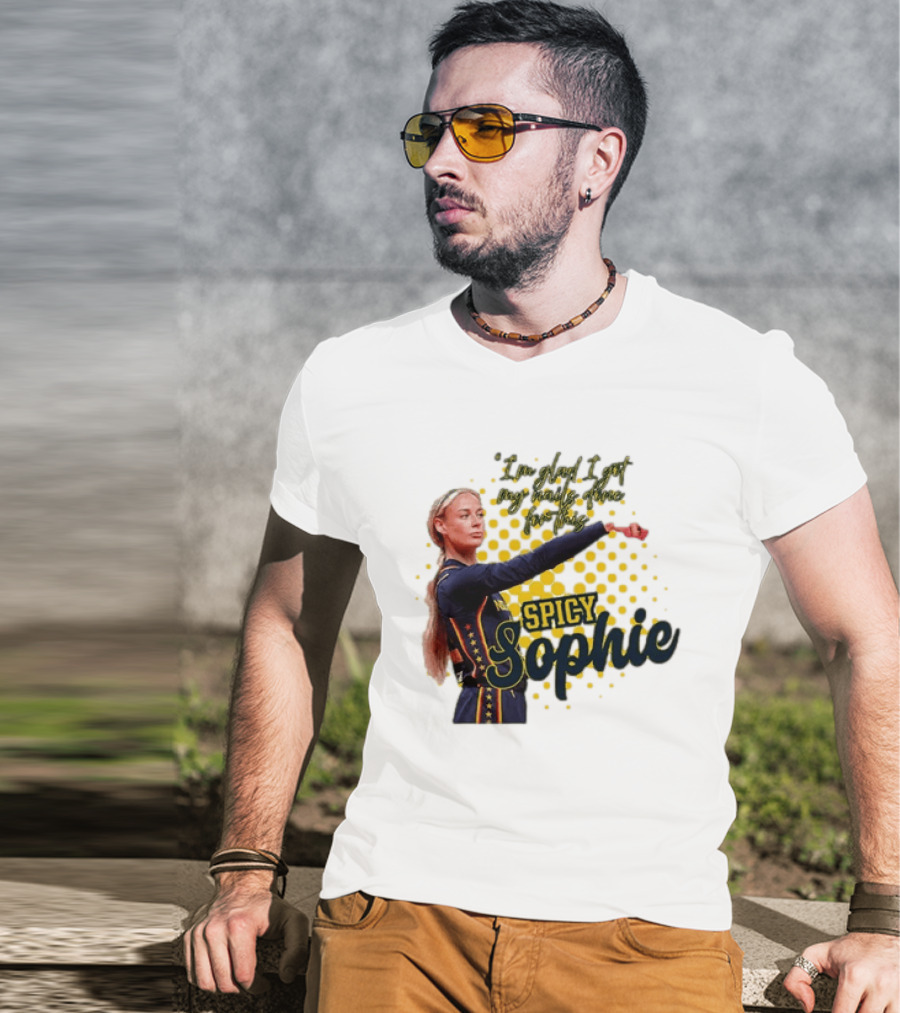 Sophie Cunningham 8 Women Basketball Spicy Sophie Point God T-Shirt