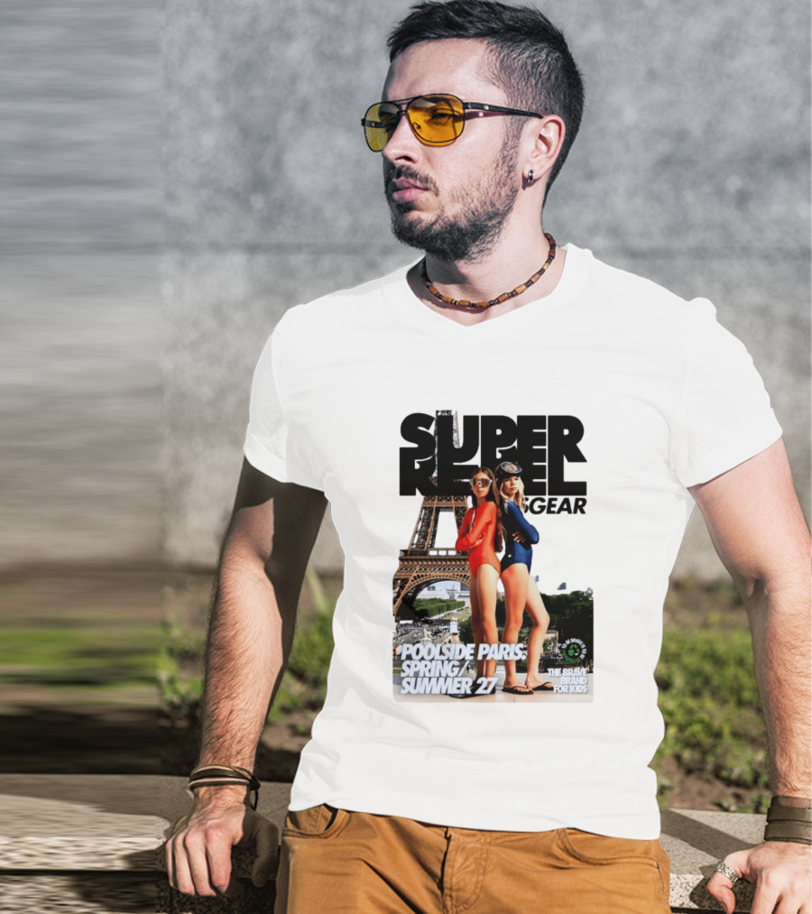 Super Rebel Gear Poolside Paris Spring Summer 27 The Brave Brand For Kids T-Shirt