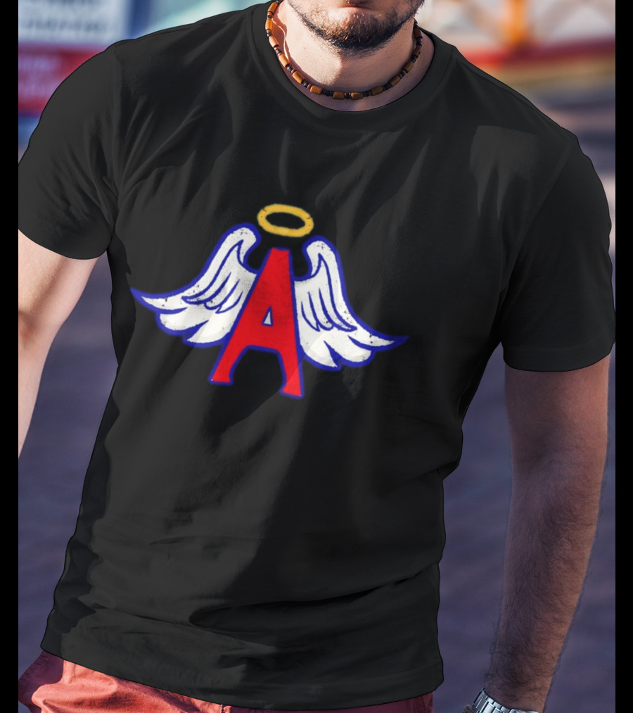 Los Angeles Angels Halo Wings A T-Shirt