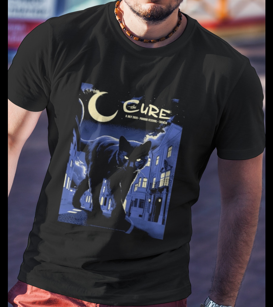 The Cure Cat Moon Trencin Pohoda Festival July 8 2026 T-Shirt