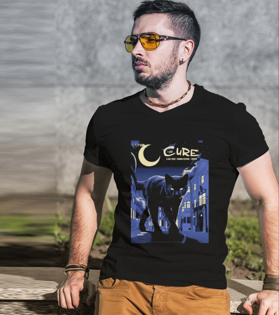 The Cure Cat Moon Trencin Pohoda Festival July 8 2026 T-Shirt