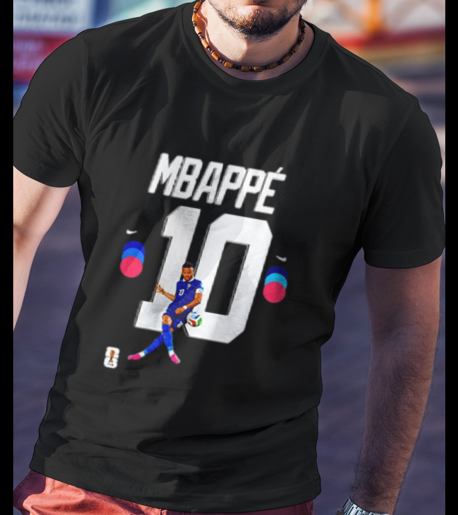 Mbappé Number 10 France World Cup 2023 T-Shirt