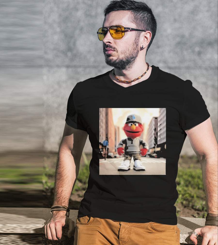 Sesame Street Elmo Streetwear New York Yankees T-Shirt