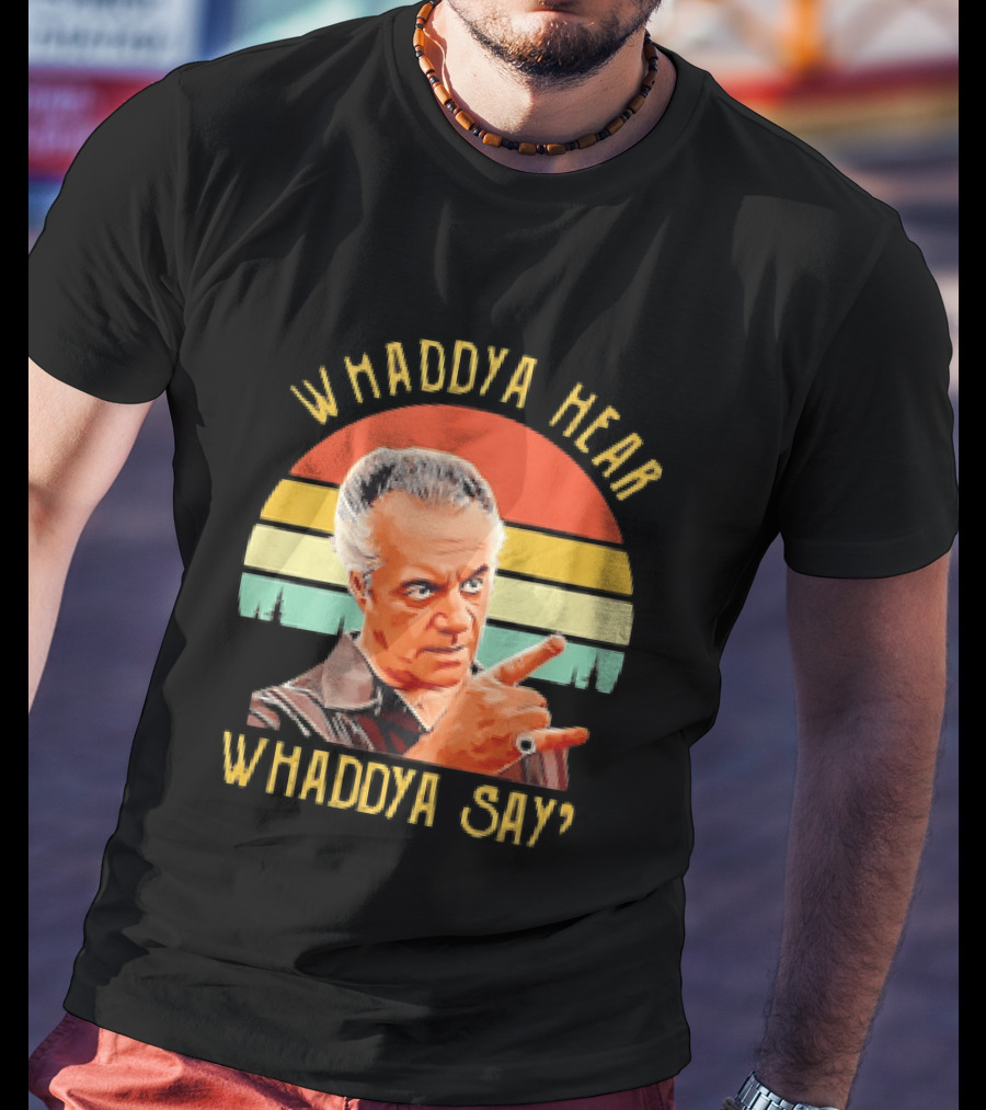 The Sopranos Paulie Walnuts Whaddya Hear Whaddya Say T-Shirt