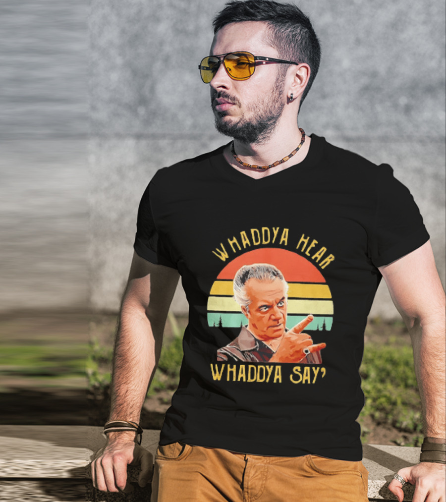The Sopranos Paulie Walnuts Whaddya Hear Whaddya Say T-Shirt