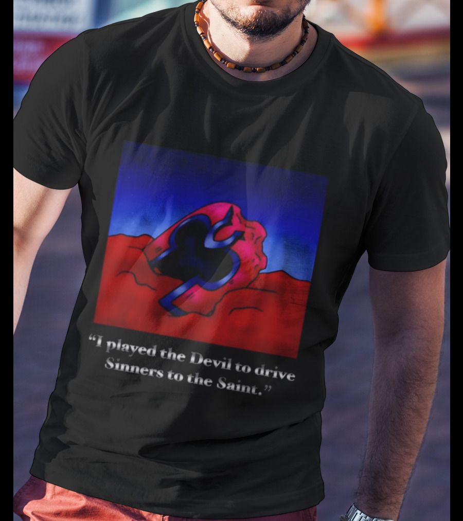 Magneto Helmet I Played The Devil To Drive Sinners To The Saint T-Shirt