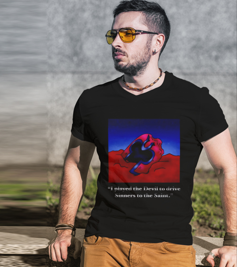 Magneto Helmet I Played The Devil To Drive Sinners To The Saint T-Shirt