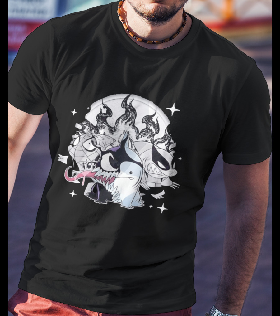 Venomous Spider Shark Wolverine Fusion With Symbiote T-Shirt