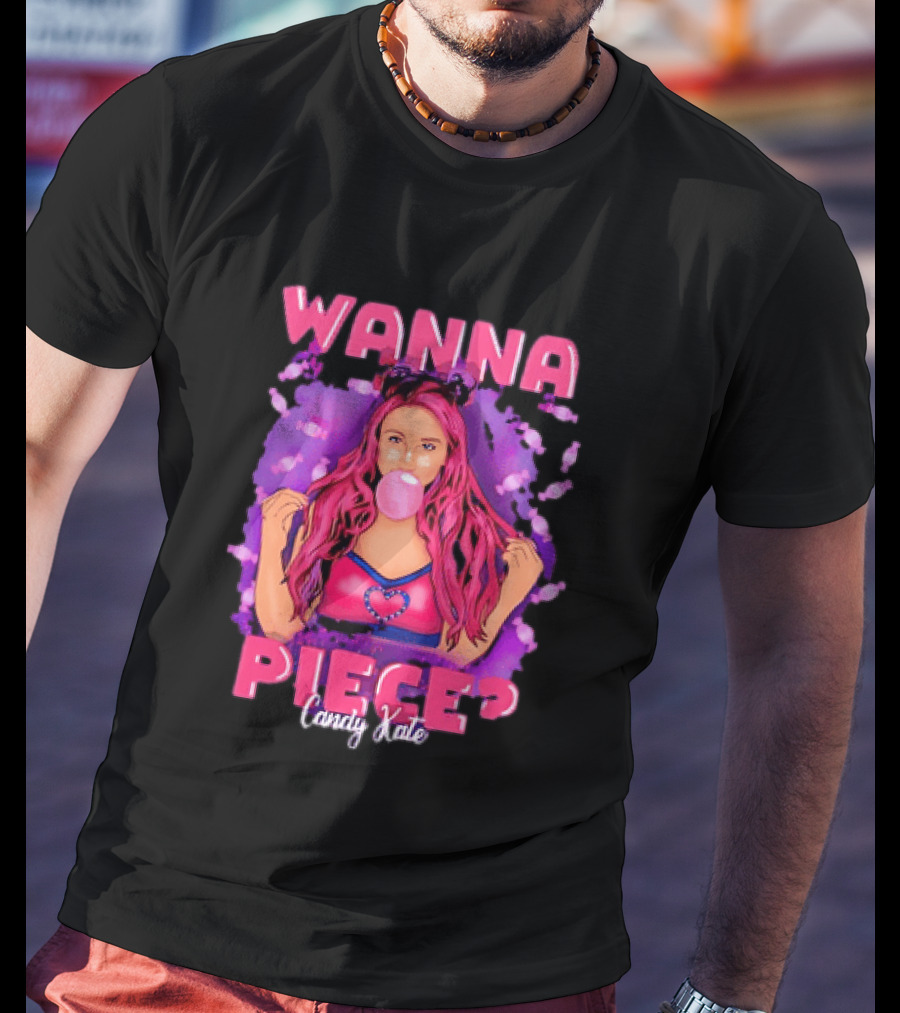 Wanna Piece Candy Kate Bubblegum Pop T-Shirt
