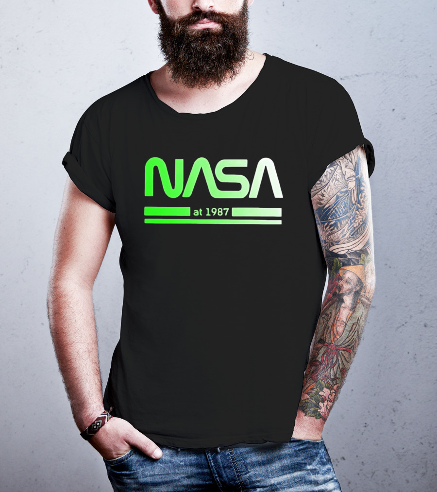 NASA Neon Green 1987 T-Shirt