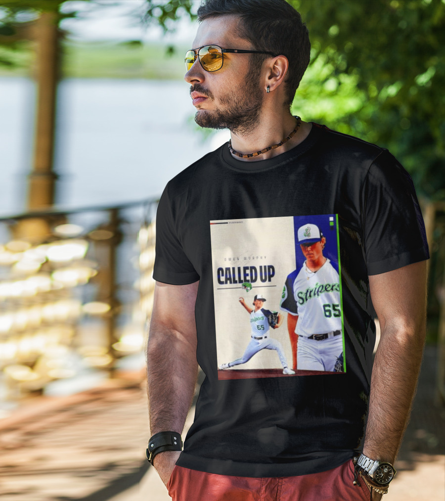 Owen Murphy Called Up Stripers 65 Player Announcement T-Shirt