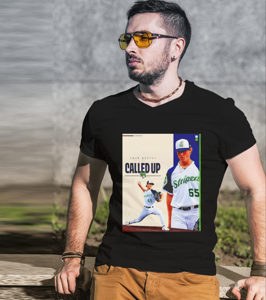 Owen Murphy Called Up Stripers 65 Player Announcement T-Shirt