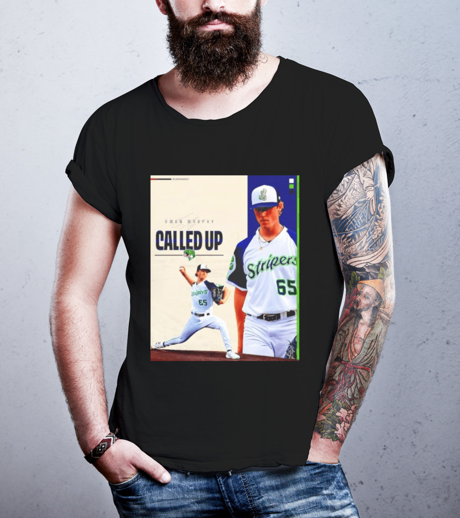 Owen Murphy Called Up Stripers 65 Player Announcement T-Shirt