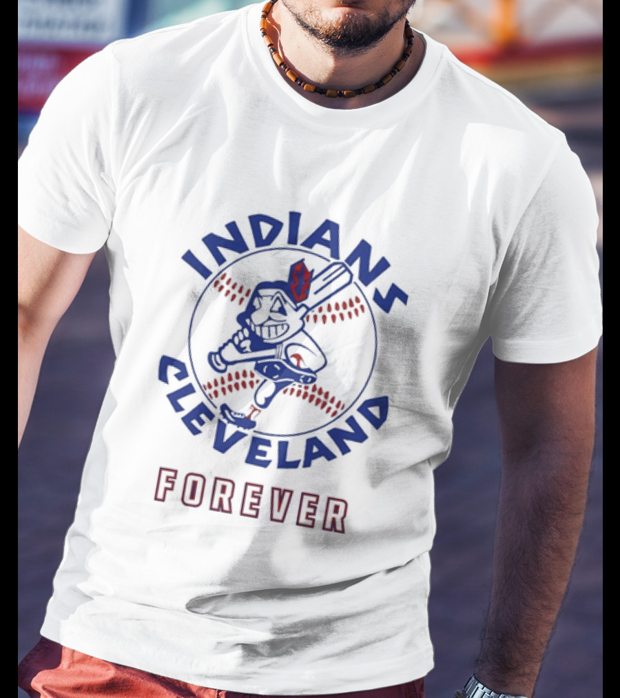 Cleveland Indians Mascot Baseball Legacy Forever T-Shirt