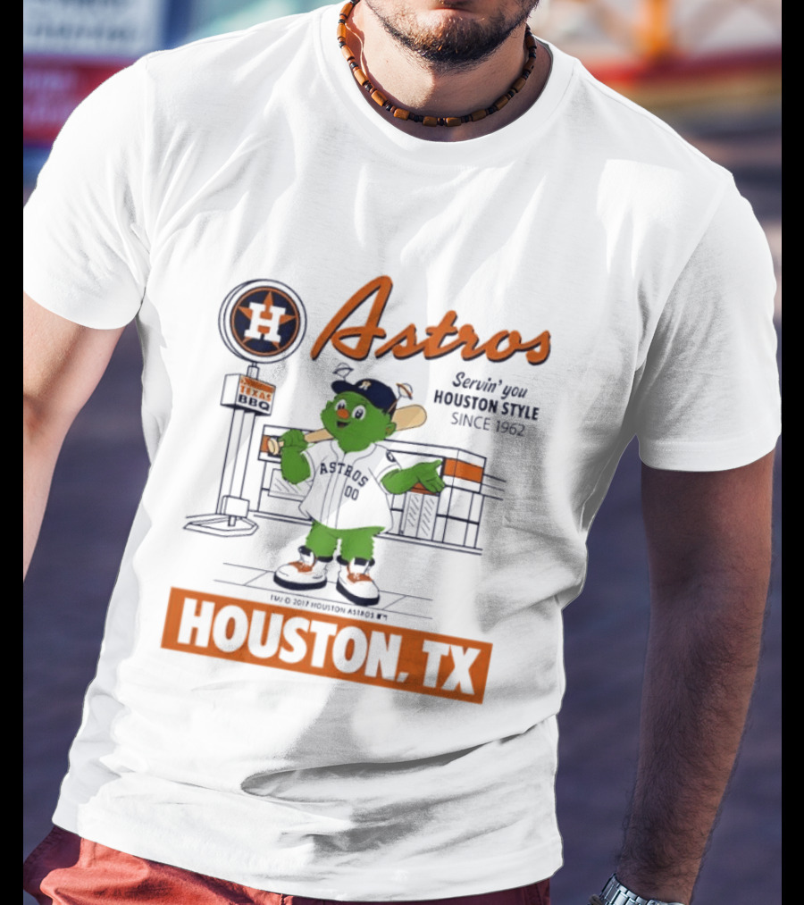 Astros © 2017 Servin' You Houston Style Since 1962 Houston TX T-Shirt