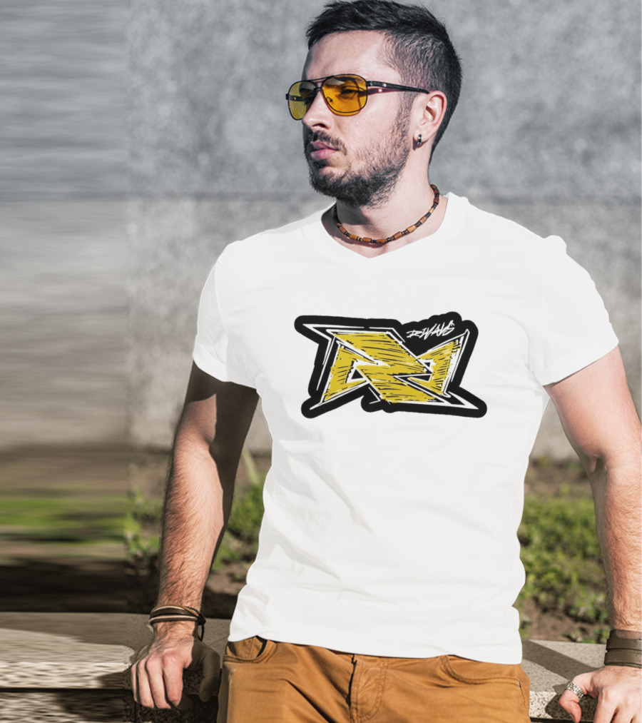 Rivals Scribble Yellow Black Riot Green Graffiti T-Shirt