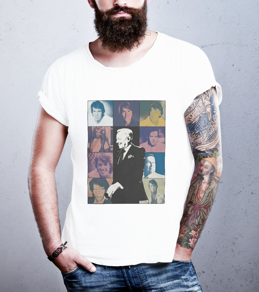 Roland Kaiser Ein Leben Für Die Musik Pop Art Tribute Collage T-Shirt