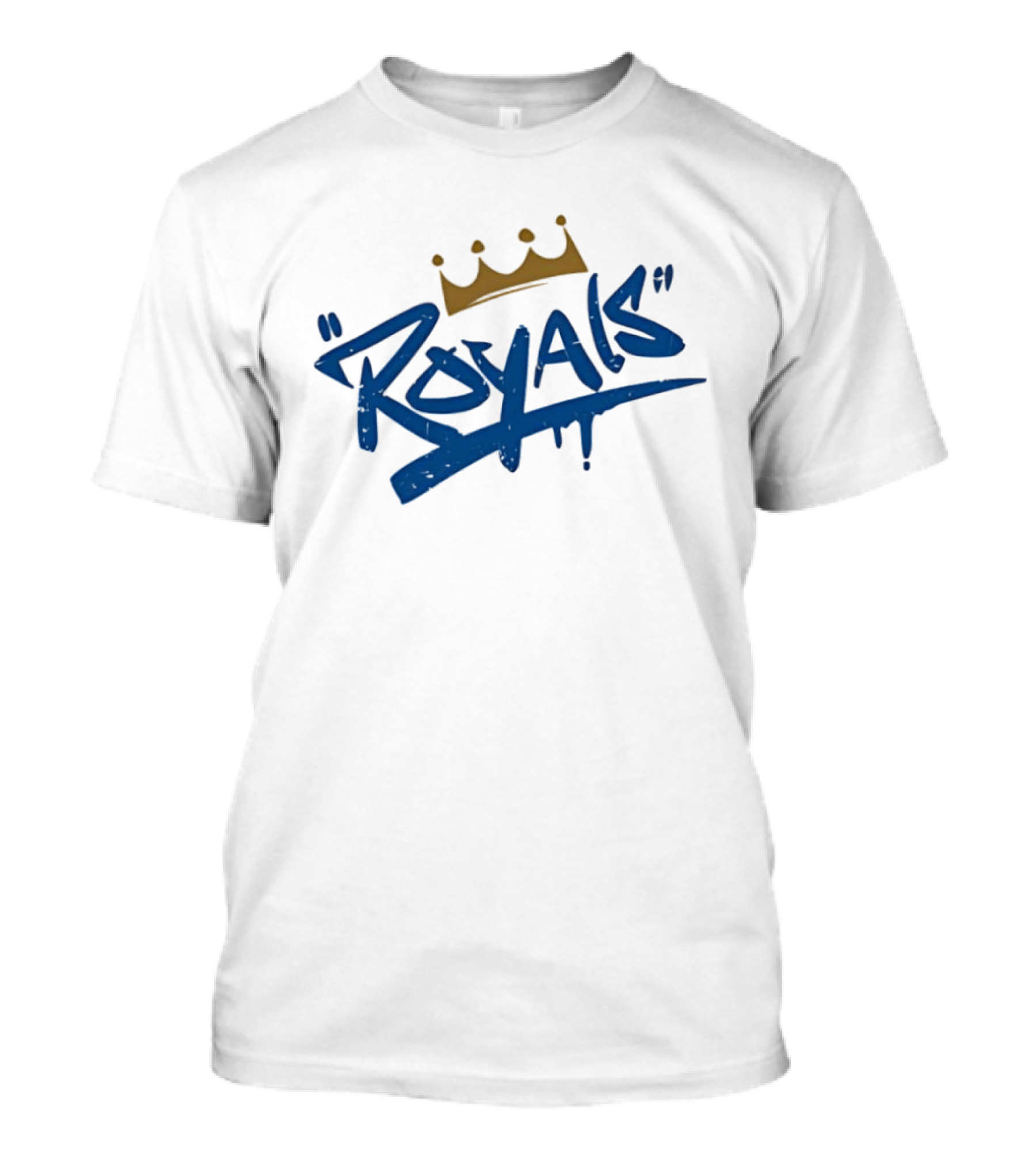 Royals Graffiti Style Crown T-Shirt