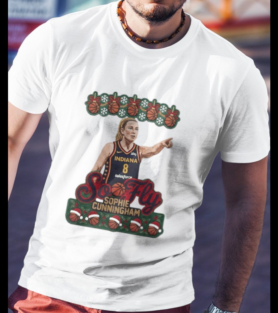 Indiana Fever So Fly Sophie Cunningham Basketball WNBA 2026 T-Shirt