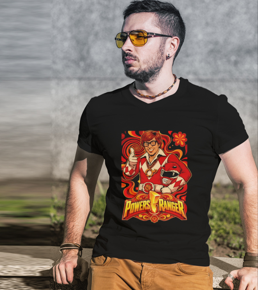 Powers Ranger Austin Powers Power Rangers T-Shirt