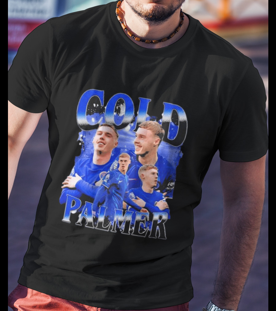 Cole Palmer Chelsea FC Cold Palmer Bootleg Soccer Player T-Shirt