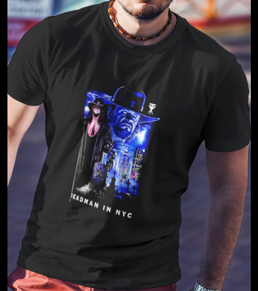 Undertaker Deadman In NYC WWE Fest New York City T-Shirt