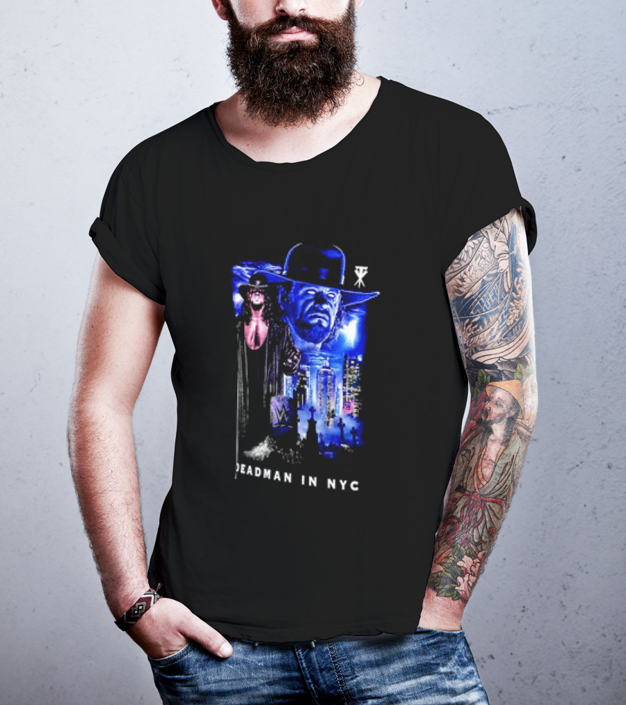 Undertaker Deadman In NYC WWE Fest New York City T-Shirt