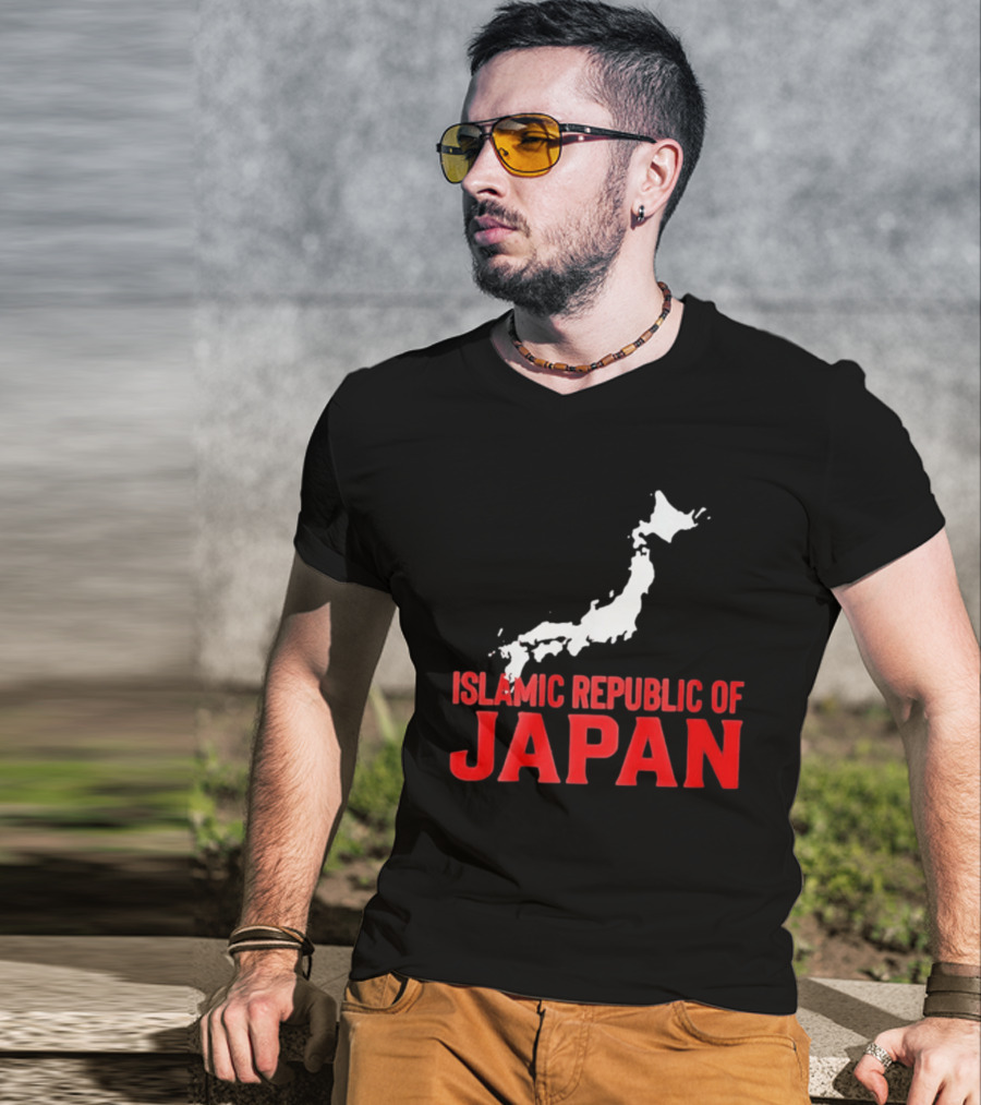 Islamic Republic Of Japan Map 2026 T-Shirt