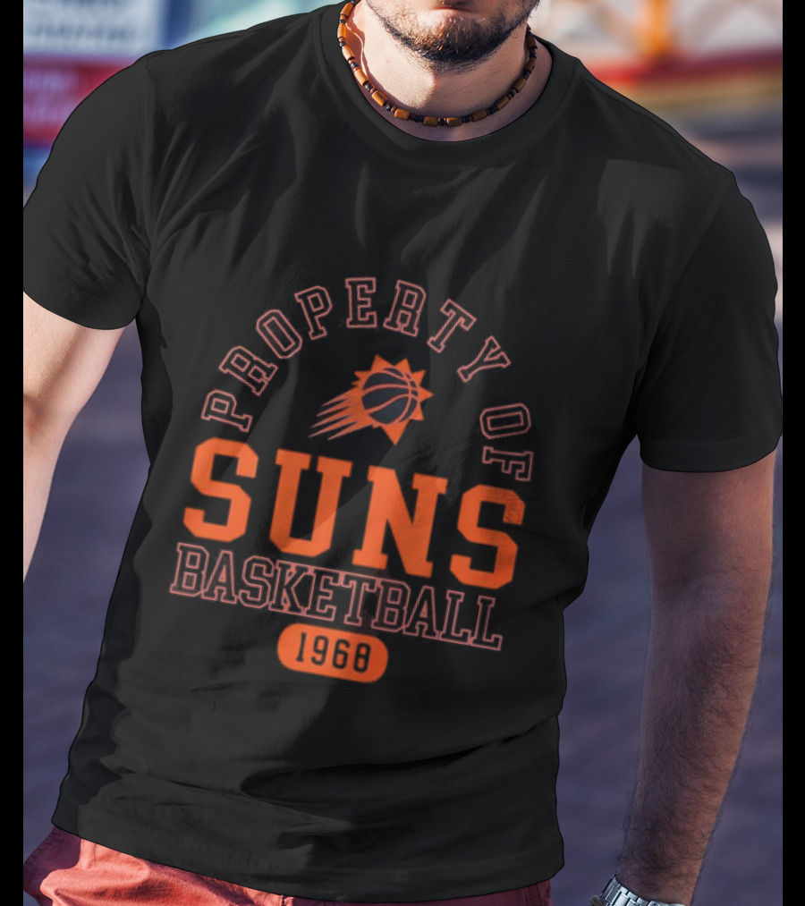 Phoenix Suns Property Of Suns Basketball 1968 Team T-Shirt
