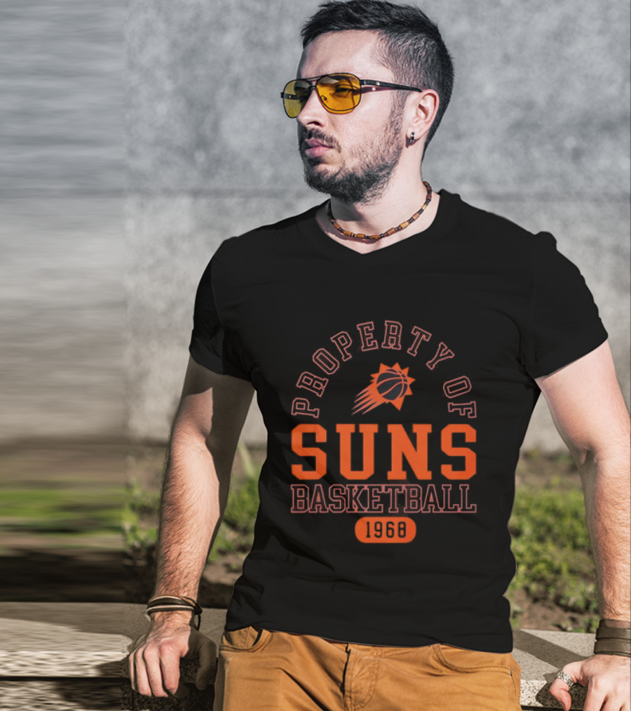 Phoenix Suns Property Of Suns Basketball 1968 Team T-Shirt