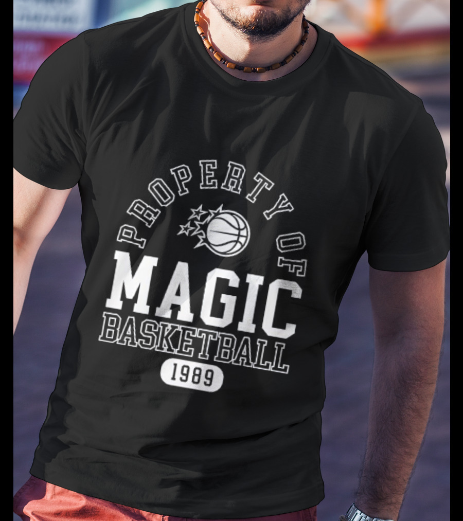 Magic Basketball 1989 Property Of Orlando Magic T-Shirt