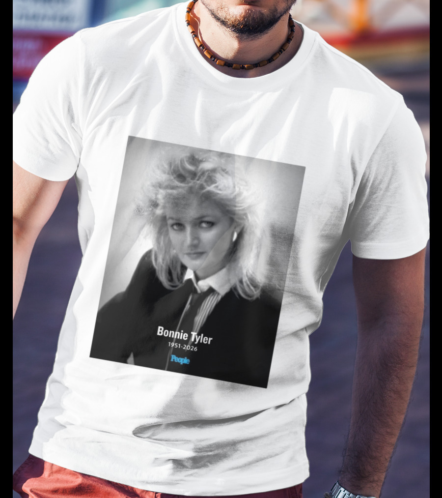 Bonnie Tyler 1951 2026 People Magazine T-Shirt