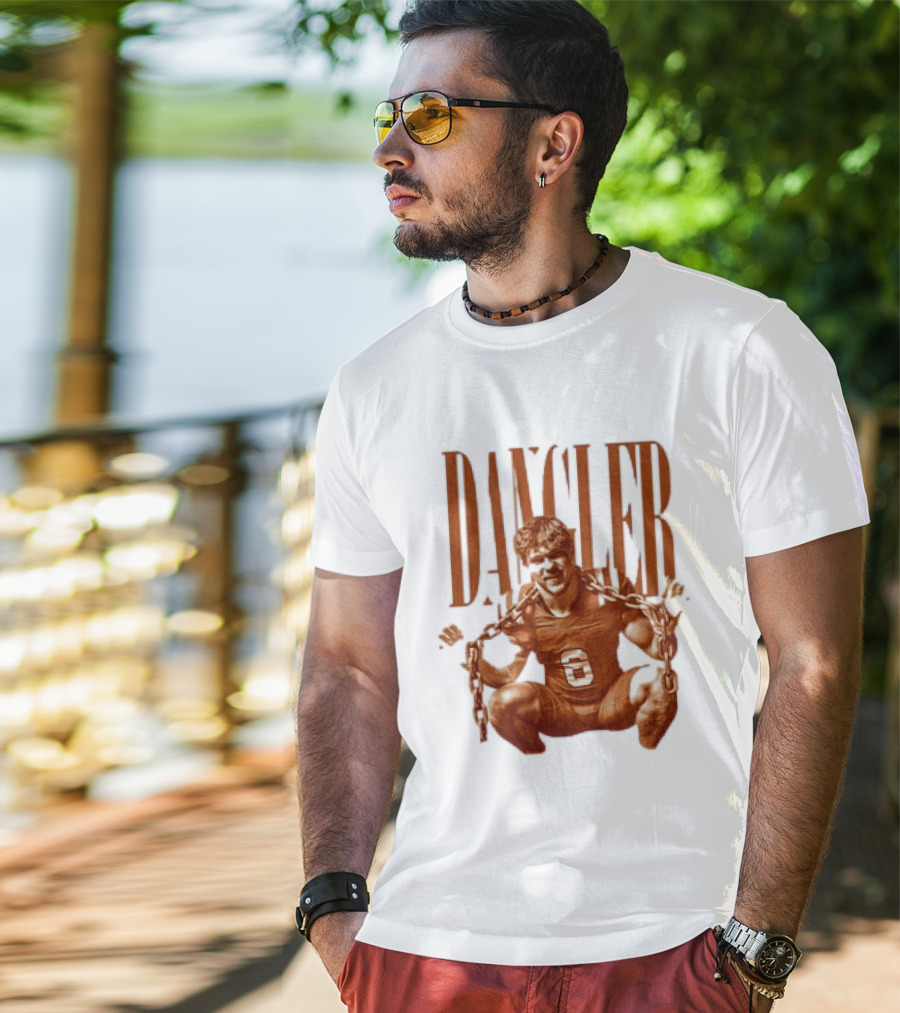 Ronin Dangler No 6 Linebacker Bradenton Florida Chain T-Shirt