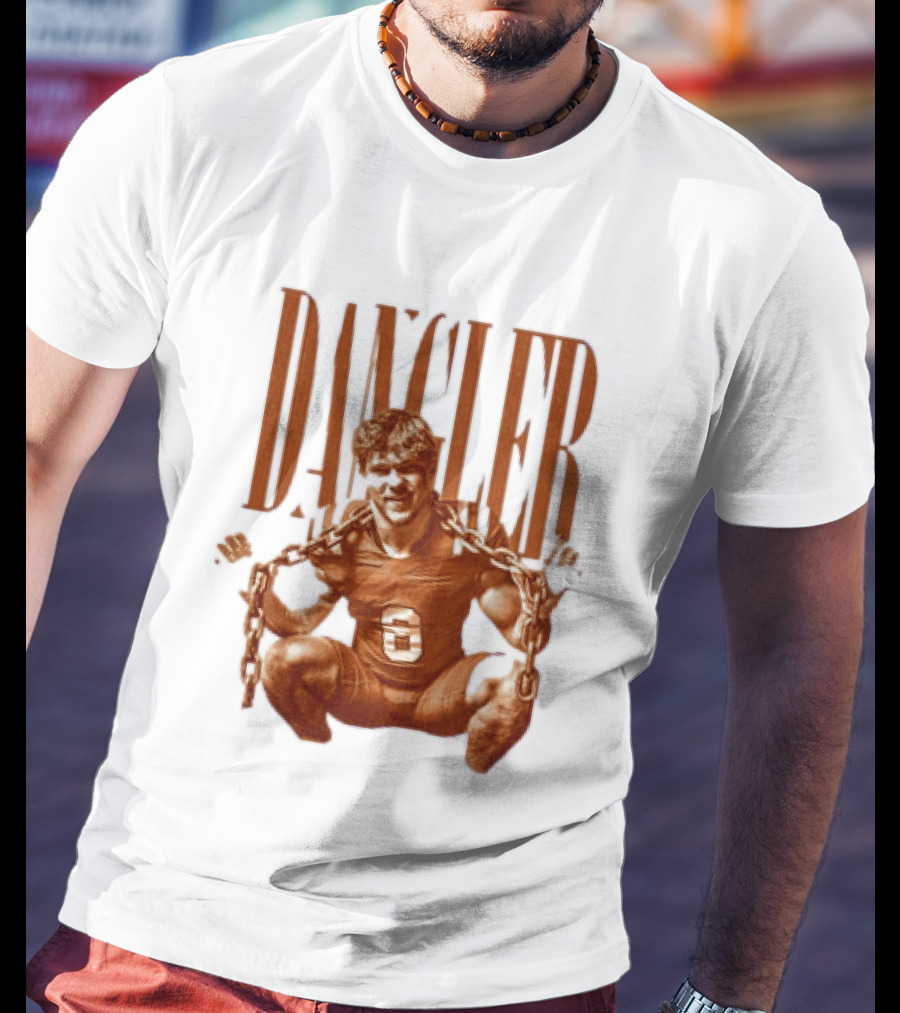 Ronin Dangler No 6 Linebacker Bradenton Florida Chain T-Shirt