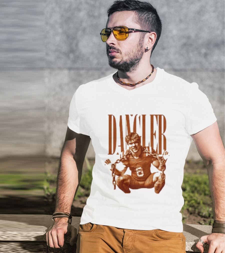 Ronin Dangler No 6 Linebacker Bradenton Florida Chain T-Shirt