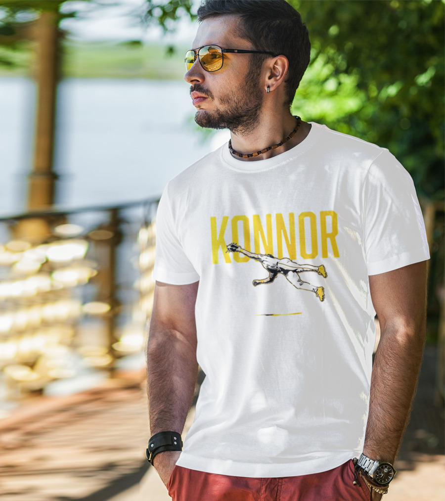 Konnor Griffin Diving Catch Pittsburgh Pirates Baseball T-Shirt