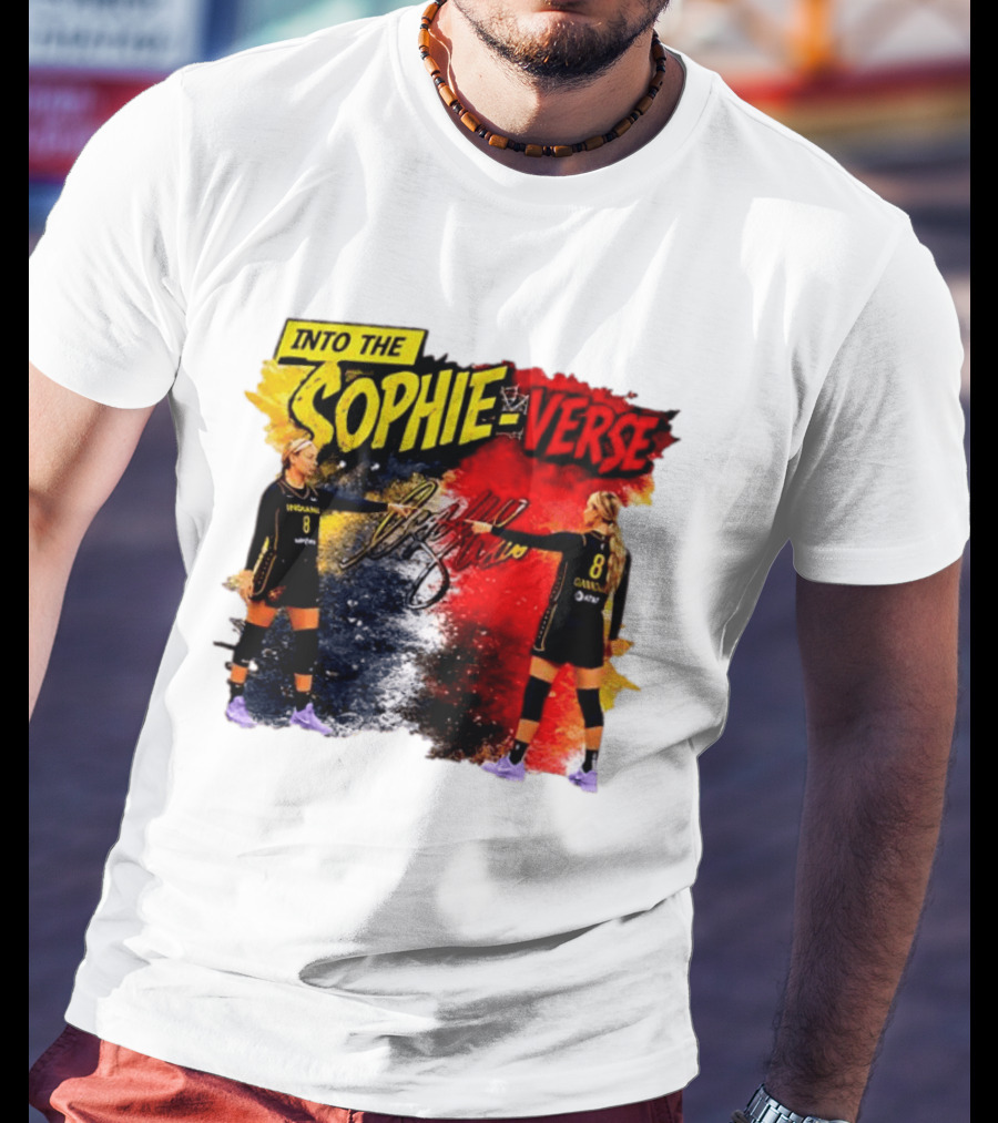 Into The Sophie Verse Sophie Cunningham Indiana Fever WNBA T-Shirt