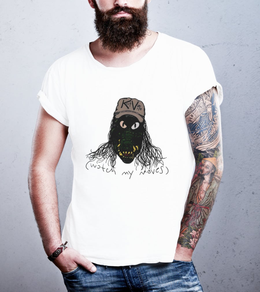 Kurt Vile My Moves Indie Rock Monster Hat T-Shirt