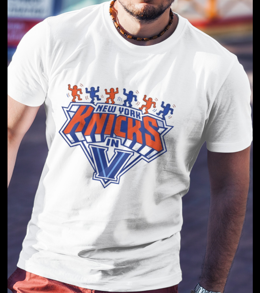 New York Knicks Vs Villanova 2026 Basketball Game Event T-Shirt