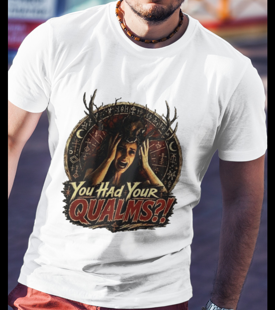 Patricia Widows Bay You Had Your Qualms Ritual Symbolism Antlered Figure T-Shirt