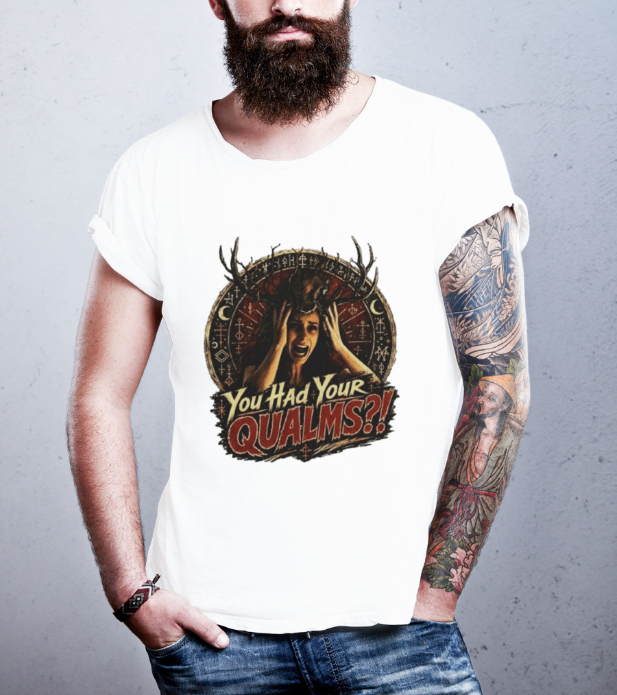 Patricia Widows Bay You Had Your Qualms Ritual Symbolism Antlered Figure T-Shirt