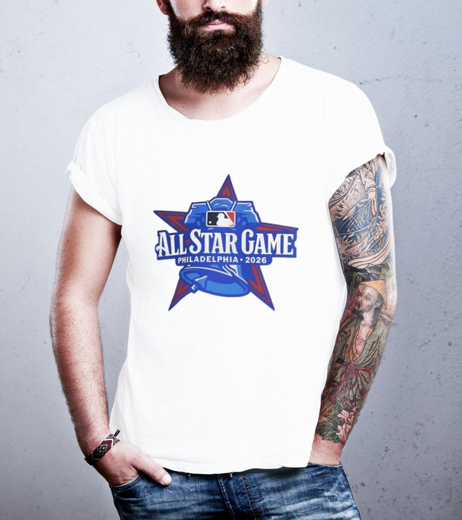 Philadelphia Phillies MLB All Star Game 2026 Drop Shoulder T-Shirt