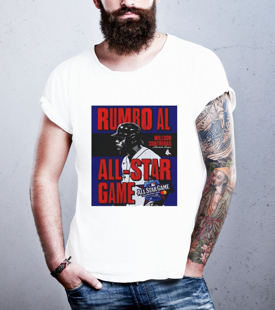 Rumbo AL All Star Game 2026 Willson Contreras Boston Red Sox Philadelphia T-Shirt