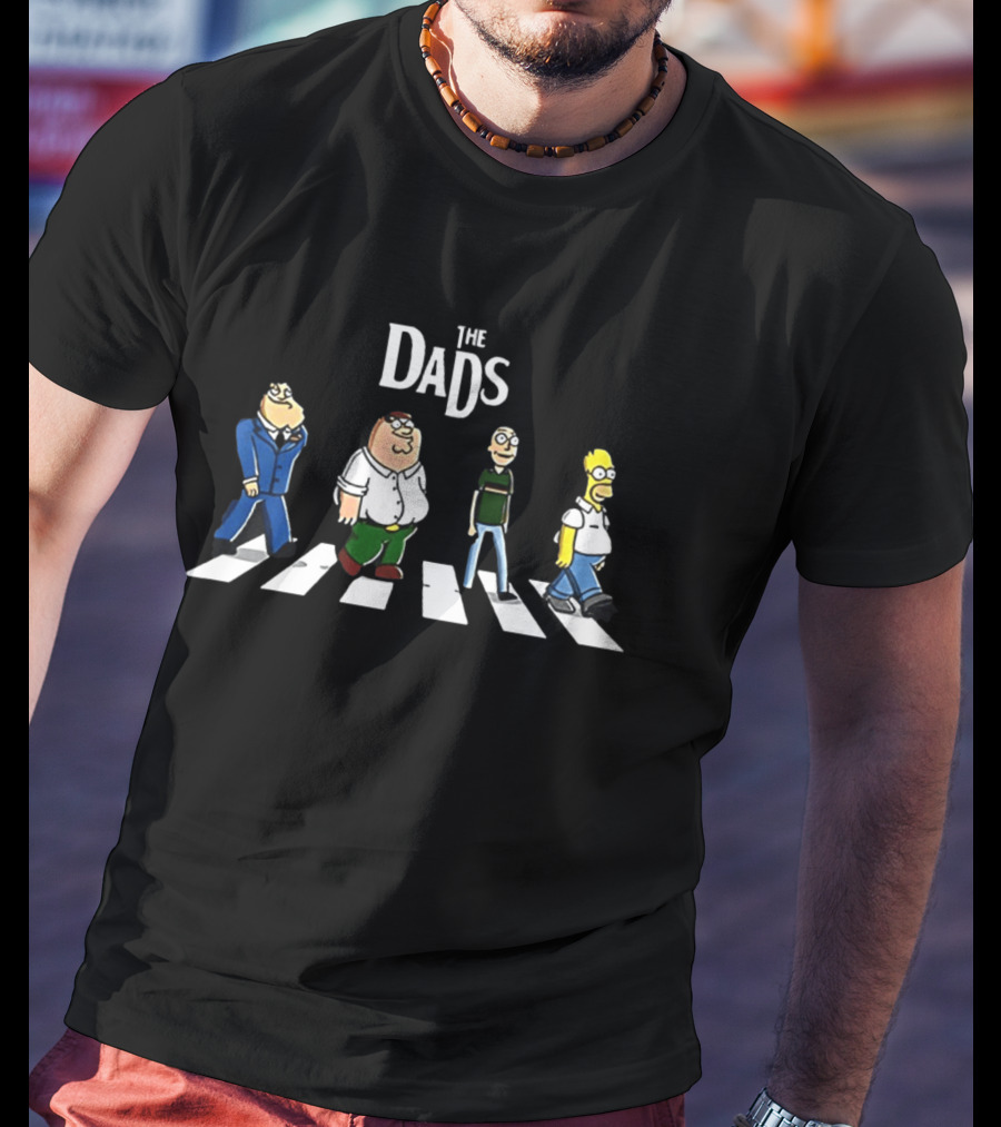 American Dad The Dads Abbey Road Walking T-Shirt